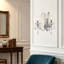 Applique murale en cristal 2 lumières-835384259