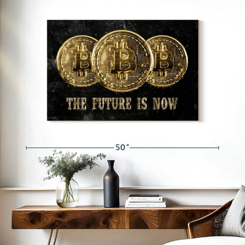 Kerner Bitcoin, l'avenir, c'est maintenant, H 26 po x l 39 po