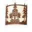 2 - Light Flush Mounted Sconce