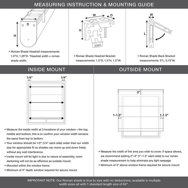 Dimensions du produit