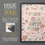 «Today Is A Good Day», reproduction encadrée - bois massif-1161354038-1161354025