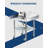 Mobile Stainless Steel Prep Table with Splash Guard & Undershelf, Heavy Duty Commercial Kitchen Cart-122588653