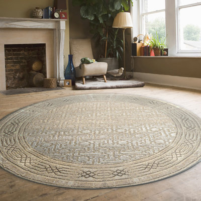 Davide 1231 Transitional Bordered Area Rug