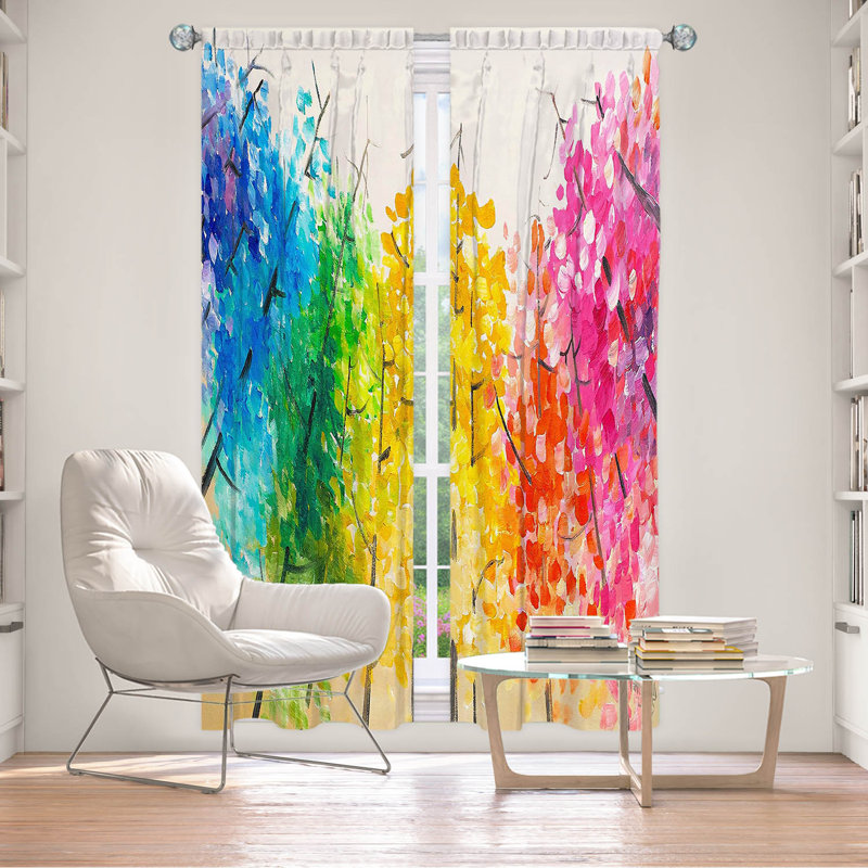 Room Darkening Curtain Pair, 20" W x 52" L