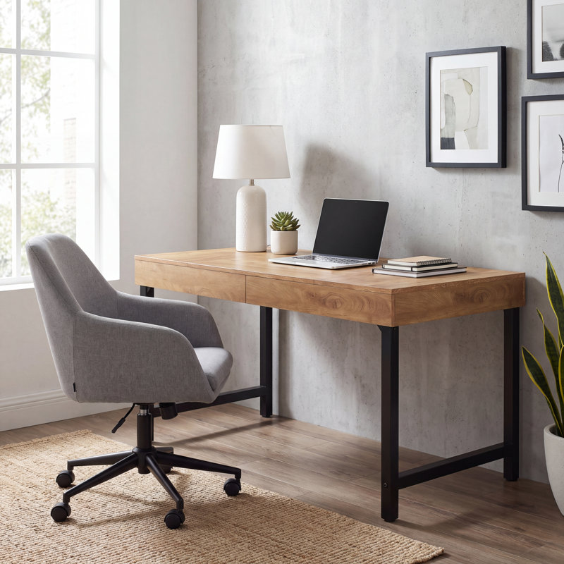 Table de travail 55 po, Brown