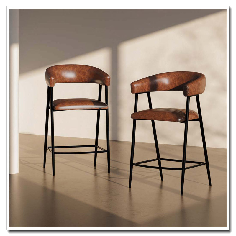 Pu Upholstered Counter Stools