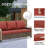 5 - Person Modular Patio Conversation Set with Cushions-115188712