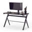 Glass Top Metal Base Computer Desk