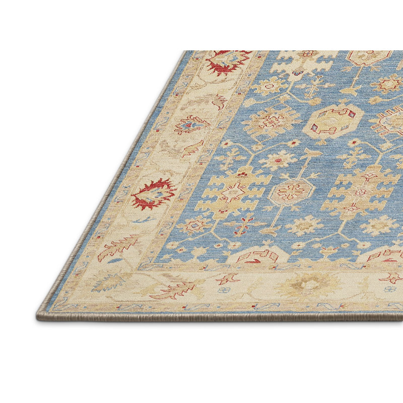 Beige sud-ouest Darlene Tapis décoratif, Rectangle 6 pi x 9 pi