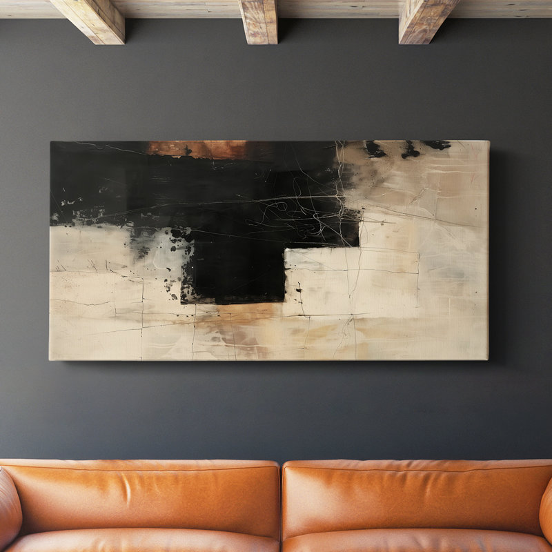 Abstract Series 3 # XCIV-Gallery, toile tendue, H 20 po x l 40 po