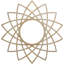 Médaillon de plafond ajouré en bois d'aulne 24 "x P 9 1/4" x T 1/4 "Eleanor-63411676-63411677