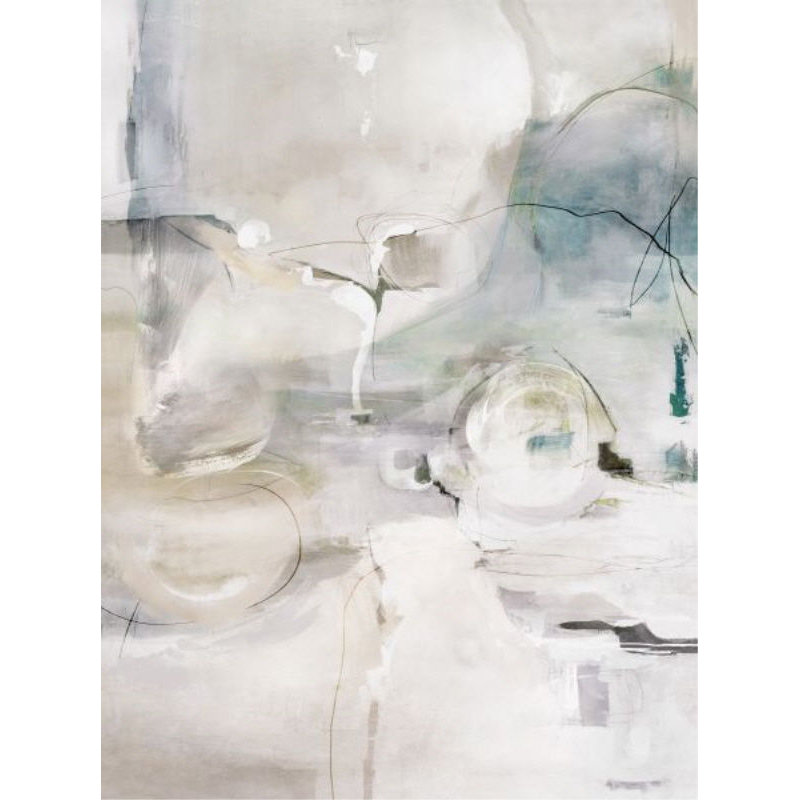 Fiber And Fleece Print by Elena Carlie, Glass Coat, 32" H x 24" W x 1.5" D