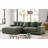 Luxe Oversized Two-Piece Left Facing Sectional Couches For Living Room-2143953932-2143953927