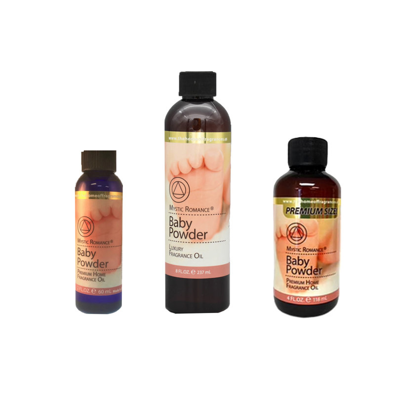 Ensemble de 8 huiles et parfums pour bébé en poudre