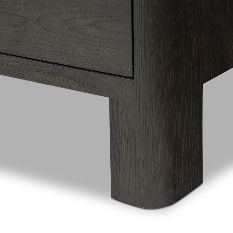 Noeline Media Console TV Stand, Black