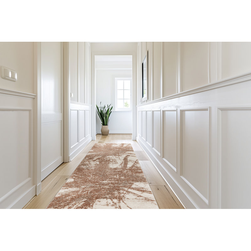 Bertell Abstract Area Rug, Runners 80 x 300 cm