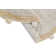 Hand Tufted Cotton Area Rug in Brown/Gray