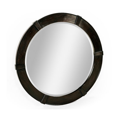 Casually Country Round Beveled Mirror