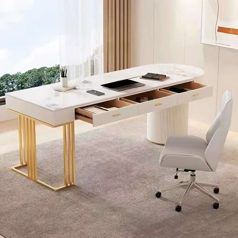 Bureau d'écriture Light, H 29,53 po x l 78,74 po x P 27,56 po