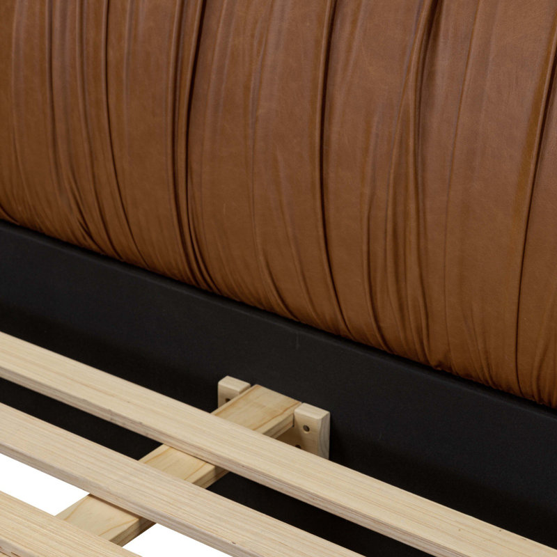 Ronaldo Bed-Sonoma Chestnut, King