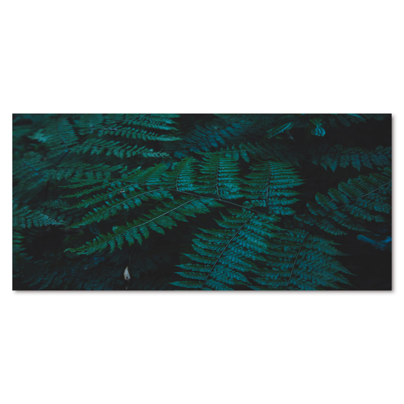 Brownies vert foncé - photographie sur toile, Toile tendue, H 28 po x l 60 po