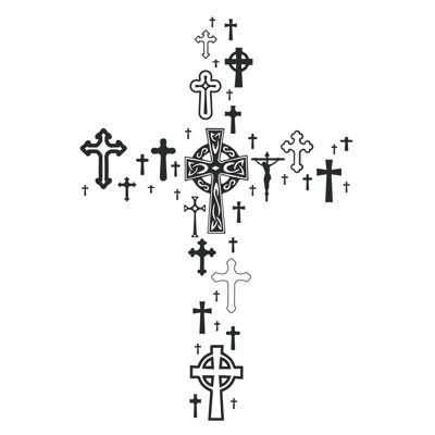 Décalcomanie murale cross collection