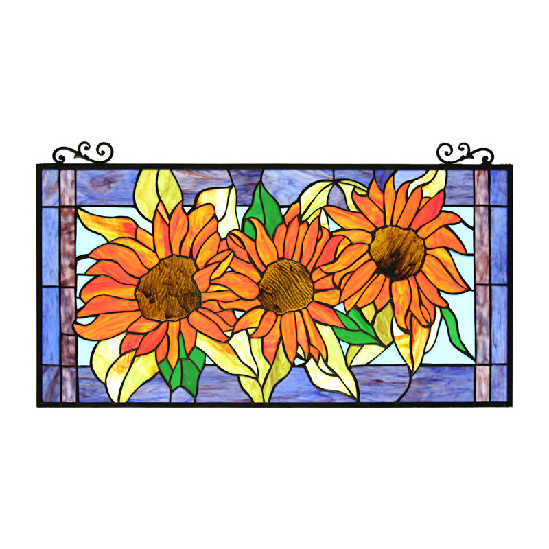 Kaul Plants & Flowers Window Panel
