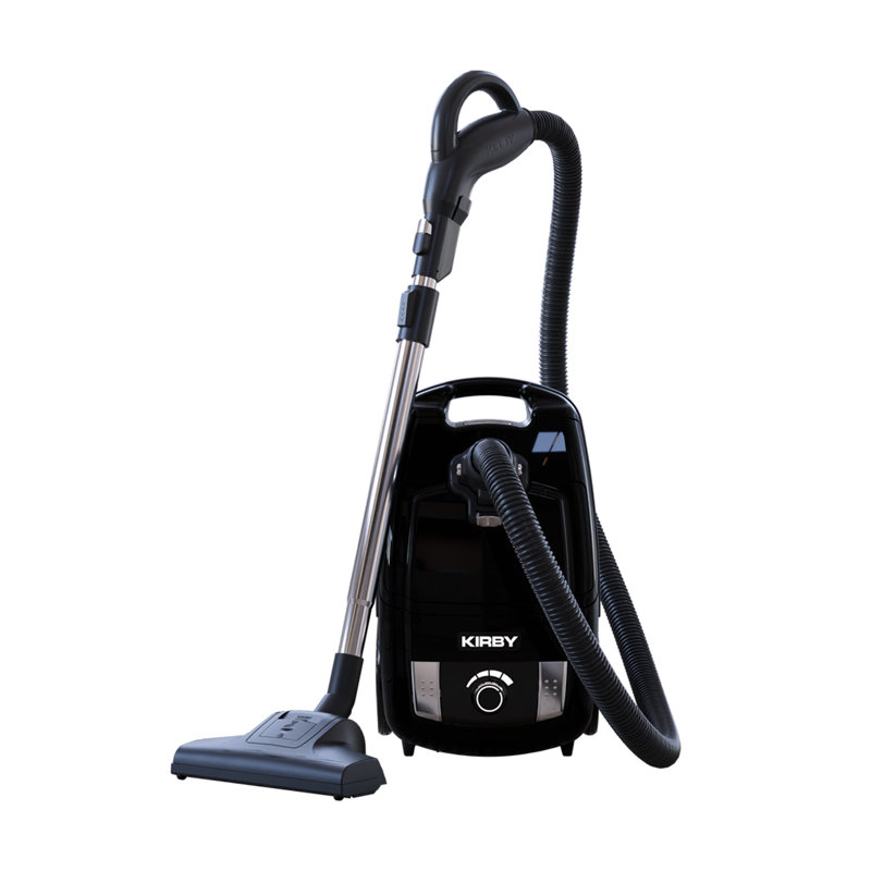 Aspirateur traîneau haut de gamme C530 avec turbo-embout - Noir carbone