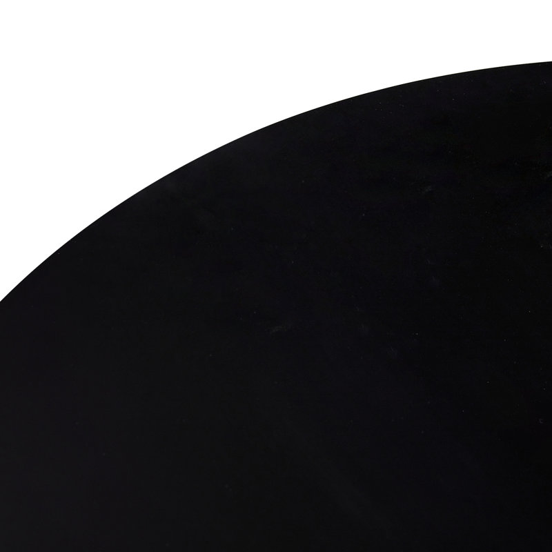 Kingsley Round Dining Table, Black