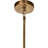 Lodovico Solid Brass 5-Light Chandelier