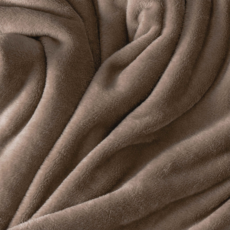 Couverture, Taupe, Très grand / Très grand californien
