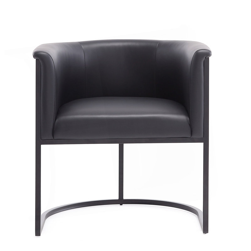 Chaise pour petit espace, Noir