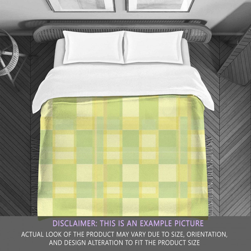 Checkered Comforter, Queen Comforter