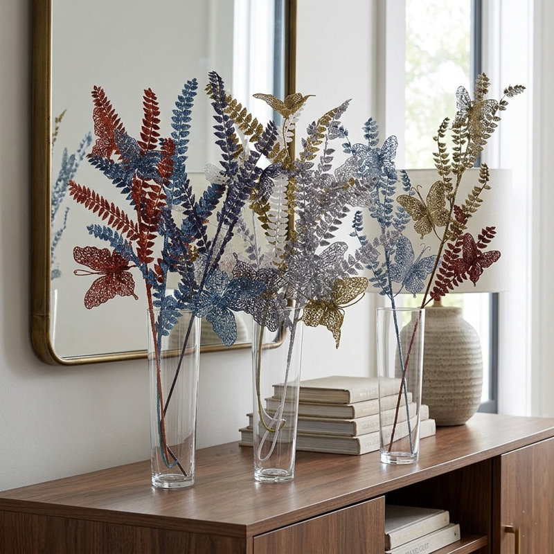 Fern Arrangement, Red