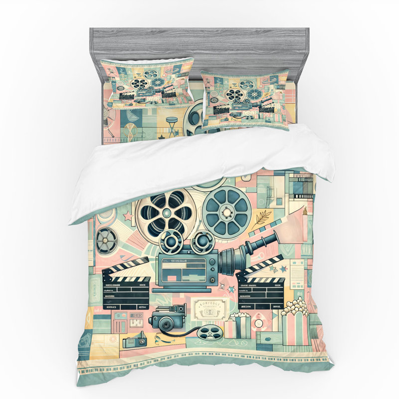 Ensemble de literie Ambesonne, King Duvet Cover + 3 Additional Pieces