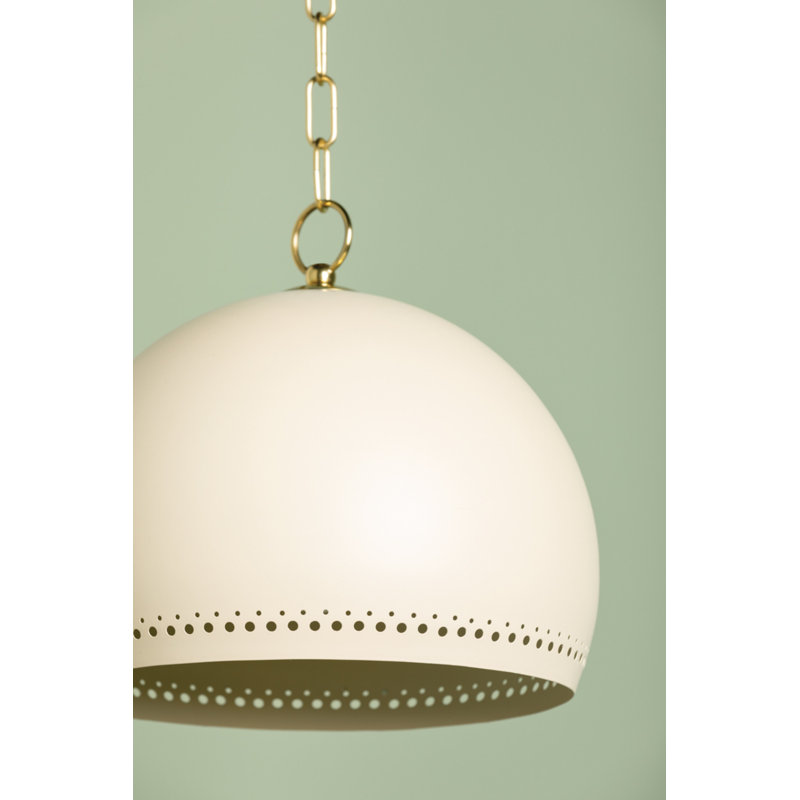 Luminaire suspendu 1 lumière Etna, H 11,75 po x l 13,50 po x P 13,50 po