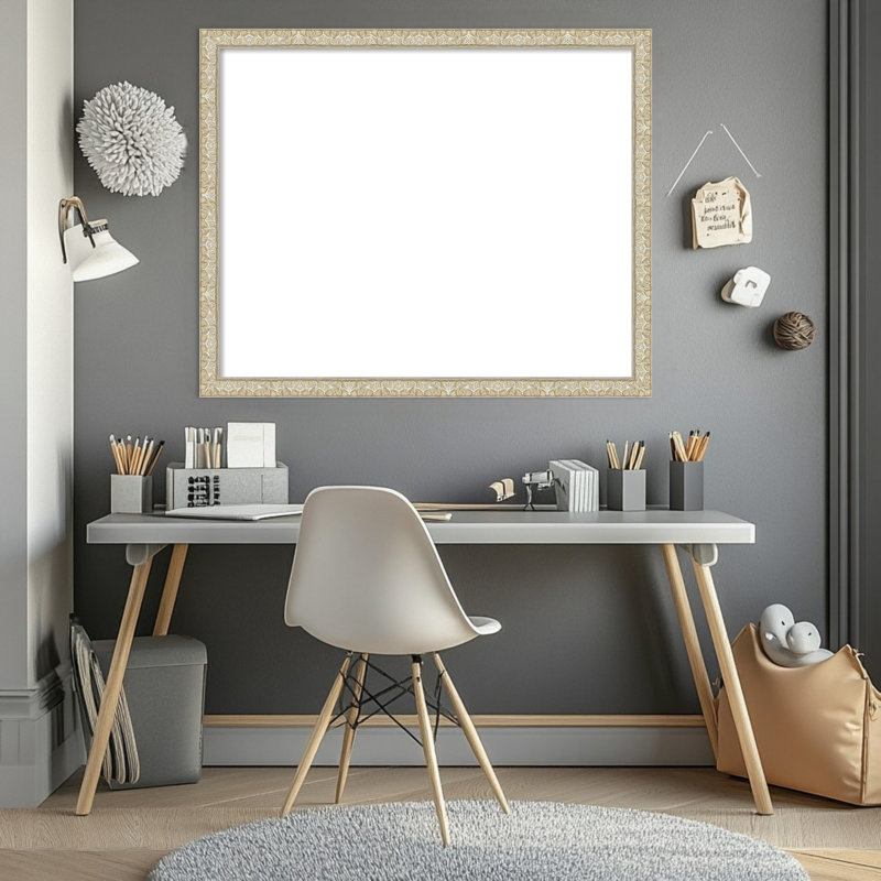Tableau magnétique effaçable à sec Lila, H 26 po x l 32 po