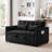 55.1" 3-In-1 Convertible Sofa Bed, Modern Velvet Double Sofa Futon Sofa Bed With Adjustable Back, Storage Bag And Pillow, For Living Room, Bedroom-805611081-805611076