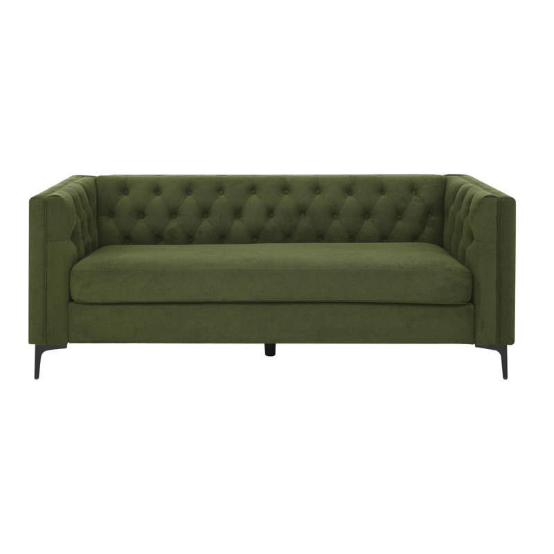Canapé Devonaire, Mélange de polyester vert foncé