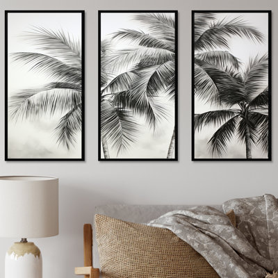 Palm Tree Desert Oasis II - Palms & Palm Trees Wall Art Set