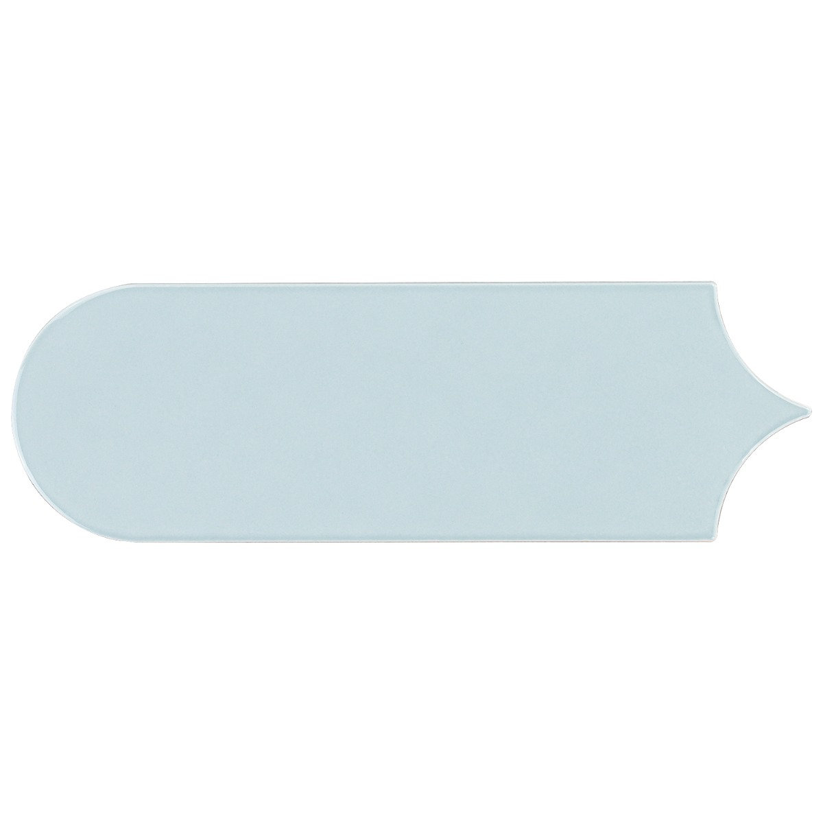 Airy 2.83 in. x 7.67 in. Polished Ceramic Fishscale Wall Tile (5.15 Sq. Ft. / Case), Blue