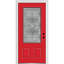 Porte d'entrée pré-montée en fibre de verre 2 panneaux 3/4 Grace Grace-622112417-622112431