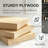 Freestanding Bathroom Vanity Cabinet Only with Soft-Close Double Drawers and Spacious Interior Storage, Oak