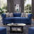 Abdulhameed 80" Rolled Arm Chesterfield Sofa-864838348