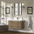 48" Wall Mounted Bathroom Vanity with Sink-2127617889
