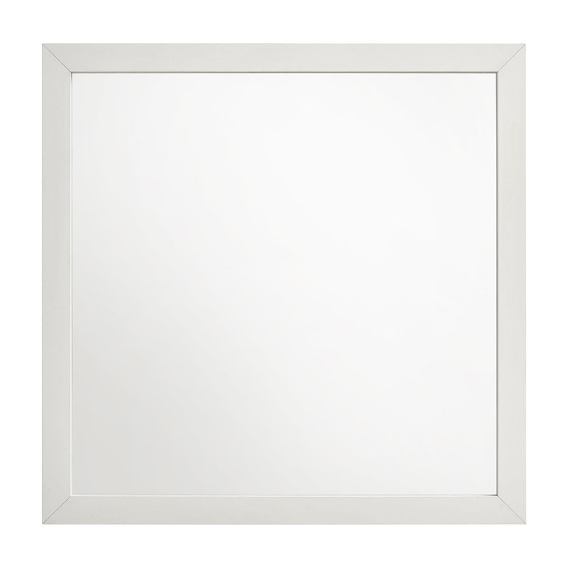 Miroir pour commode, Blanc