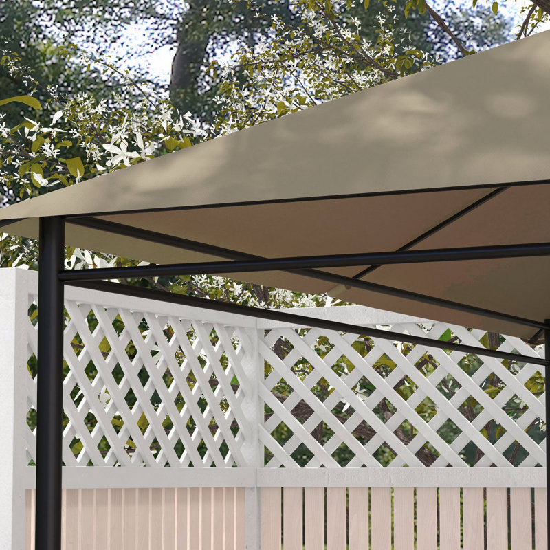 Auvent de remplacement pour pavillon de jardin 10 'x 13' avec évents, trous de bonde et protection UV30 + (couvercle supérieur seulement)