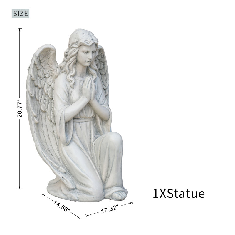Teillon Weather Resistant Water Resistant UV Resistant Garden Statue