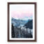 Pink Sky over the Mountains in Italy - Framed Print-55769753-55769754