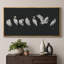 «Black Minimal Bird Illustration», impression moderne sur toile encadrée-131099758-131099756